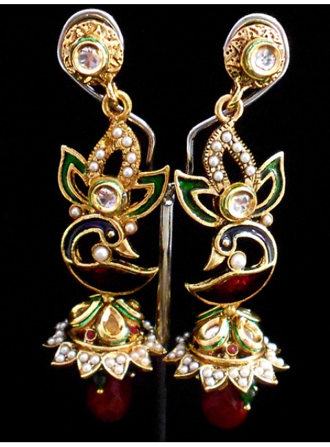 Polki Earrings